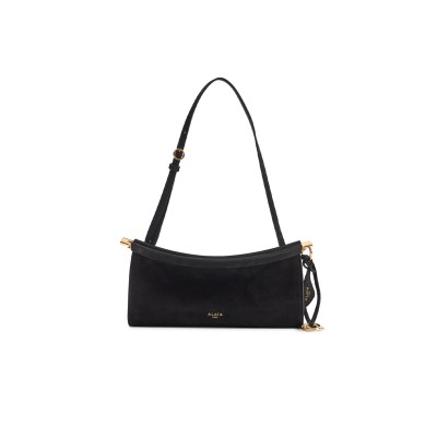 ALAÏA LE CLICK EAST WEST SMALL BAG IN NUBUCK (25*12.5*7cm) 